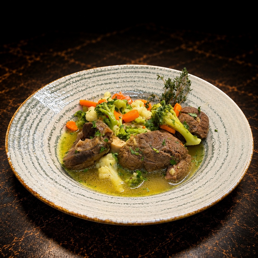 Rasol de vită cu legume și hrean Rasol de vită cu legume și hrean